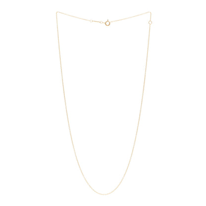 Tiffany 18K Yellow Gold Chain Necklace 18" 3 of 4