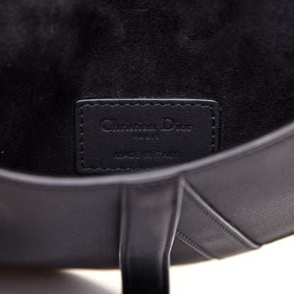 Christian Dior Ultra Matte Calfskin Saddle Belt Bag Black 8 of 9