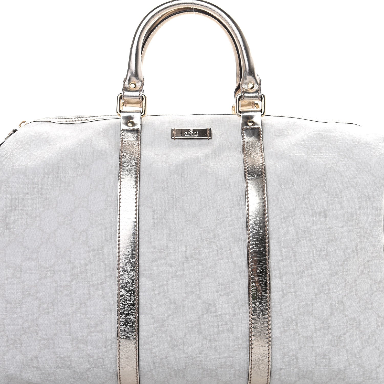 Gucci GG Plus Monogram Large Joy Boston White 8 of 16