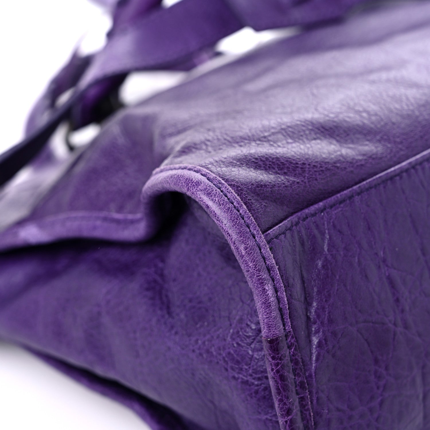 Balenciaga Agneau Classic Hardware City Dark Violet 10 of 20