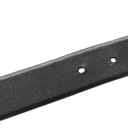 Chanel Calfskin Pearl Crystal CC Belt 90 36 Black 8 of 12