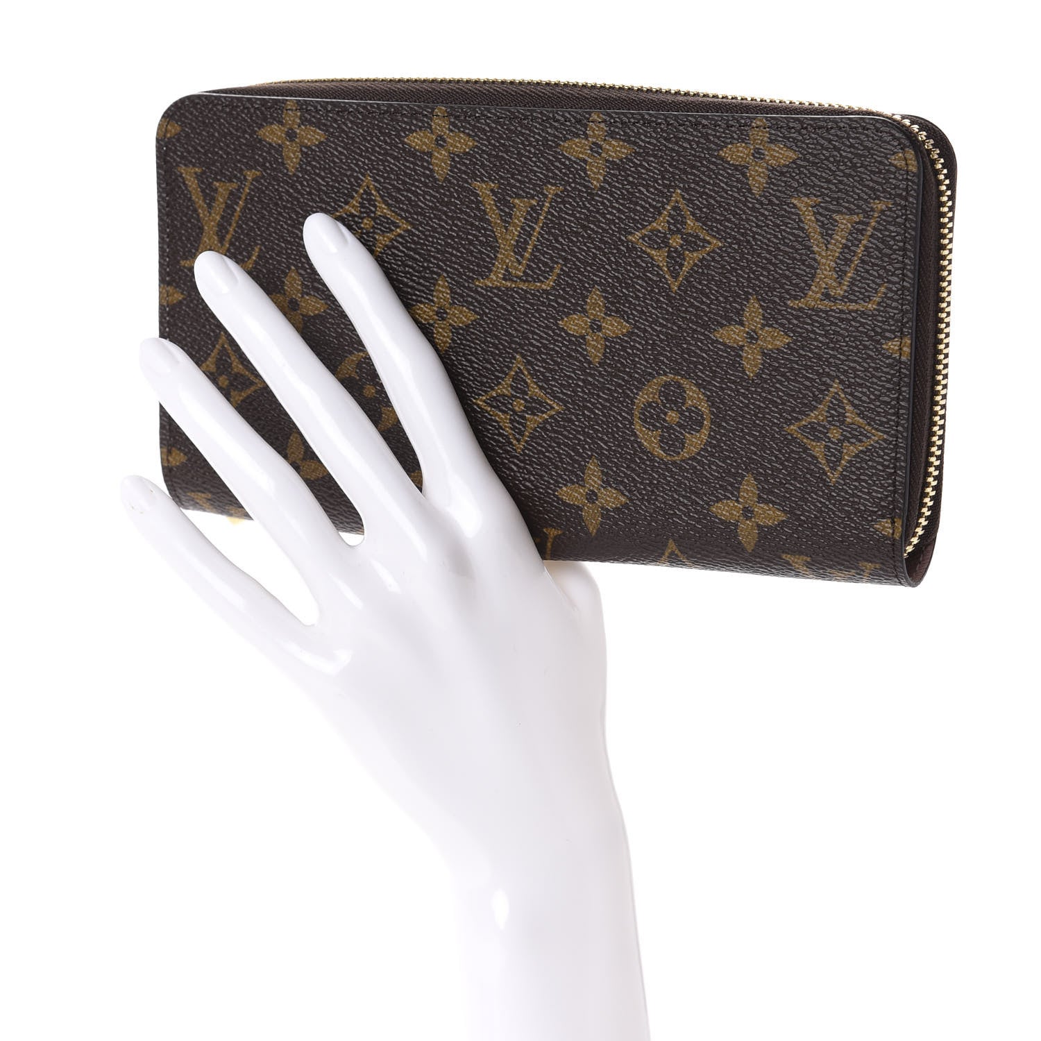 Louis Vuitton Monogram Zippy Wallet Rose Ballerine 2 of 8