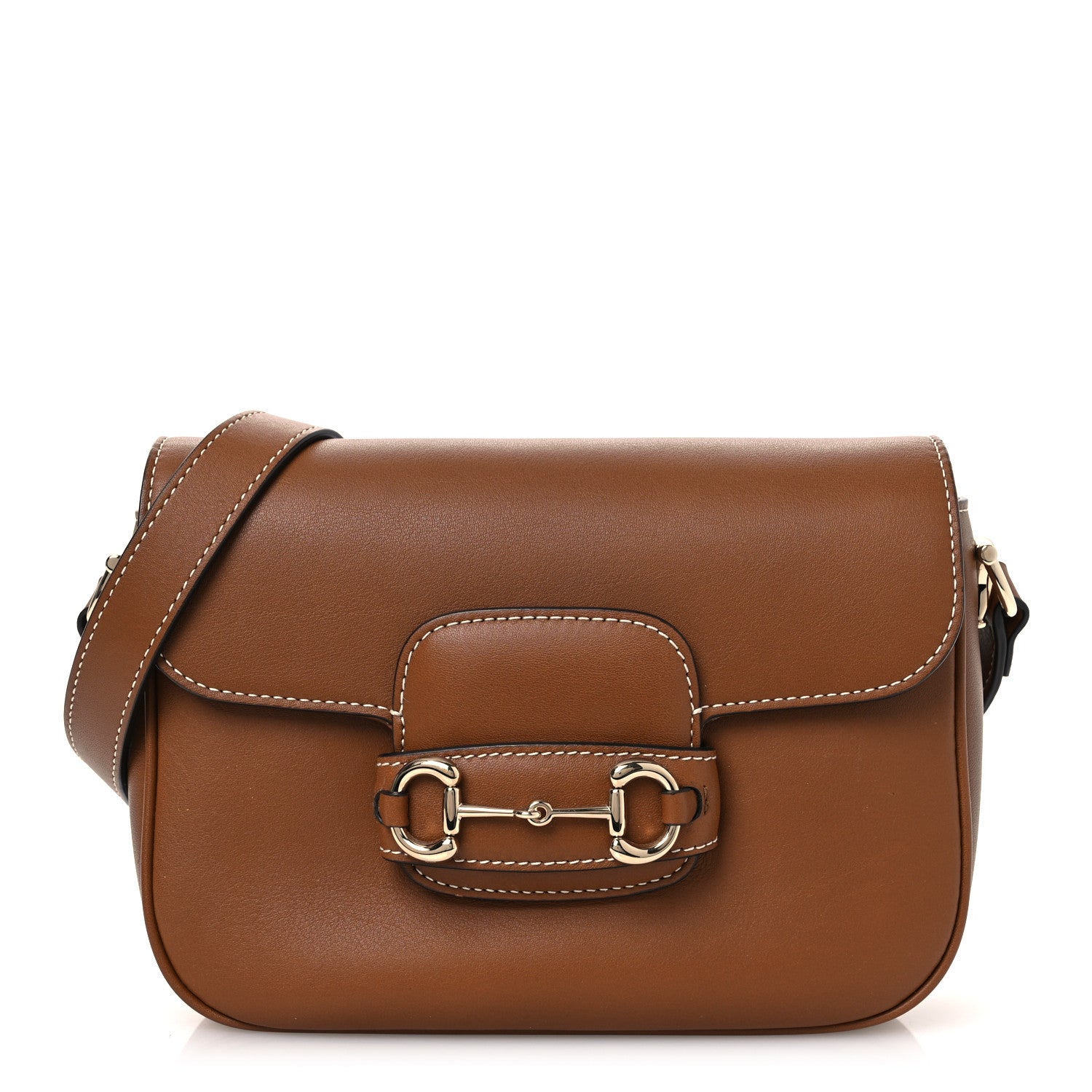 Gucci Arabella Calfskin Horsebit 1955 Soft Small Shoulder Bag Sundial 1 of 11