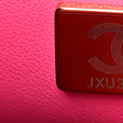 Chanel Caviar Quilted Extra Mini Coco Handle Flap Rose 7 of 10
