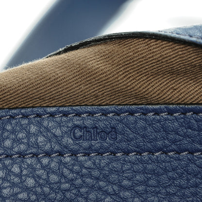 Chloe Calfskin Medium Marcie Round Crossbody Bag Royal Navy 6 of 7