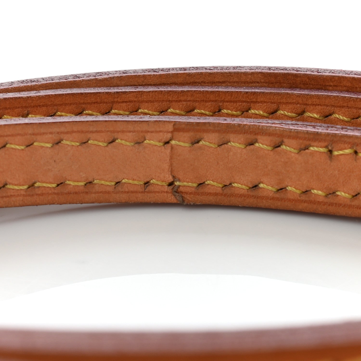 Louis Vuitton Vachetta 12mm Long Shoulder Strap VVN 3 of 8