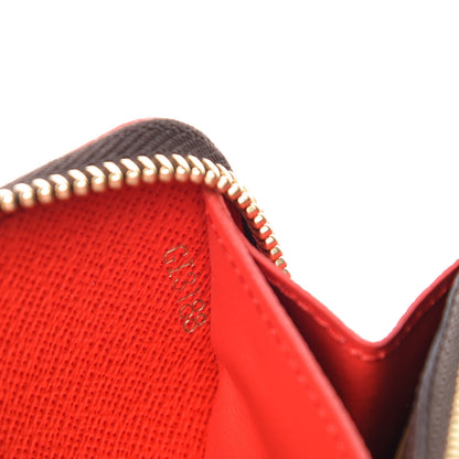 Louis Vuitton Monogram Blooming Flowers Clemence Wallet Coquelicot 7 of 7
