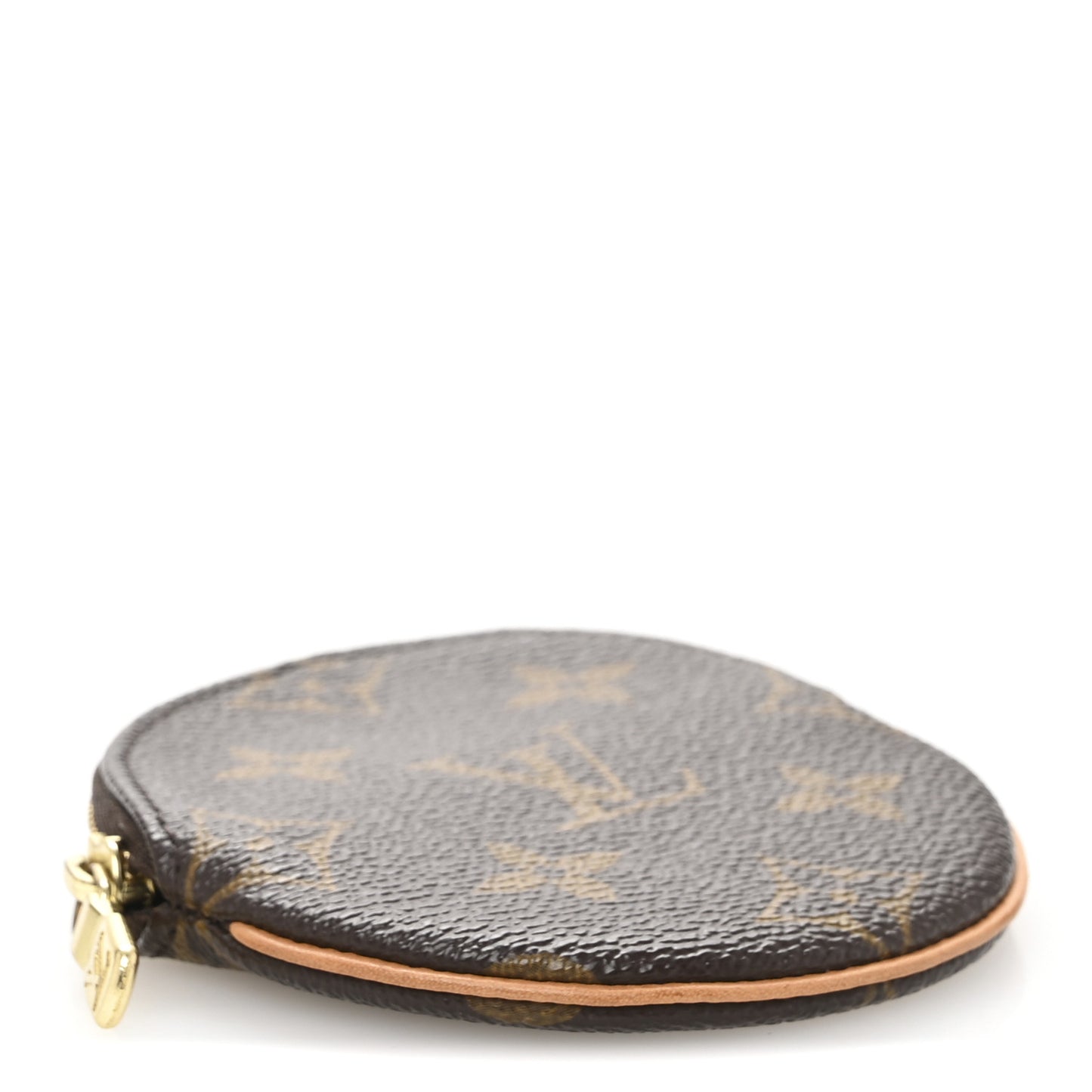 Monogram Round Coin Purse