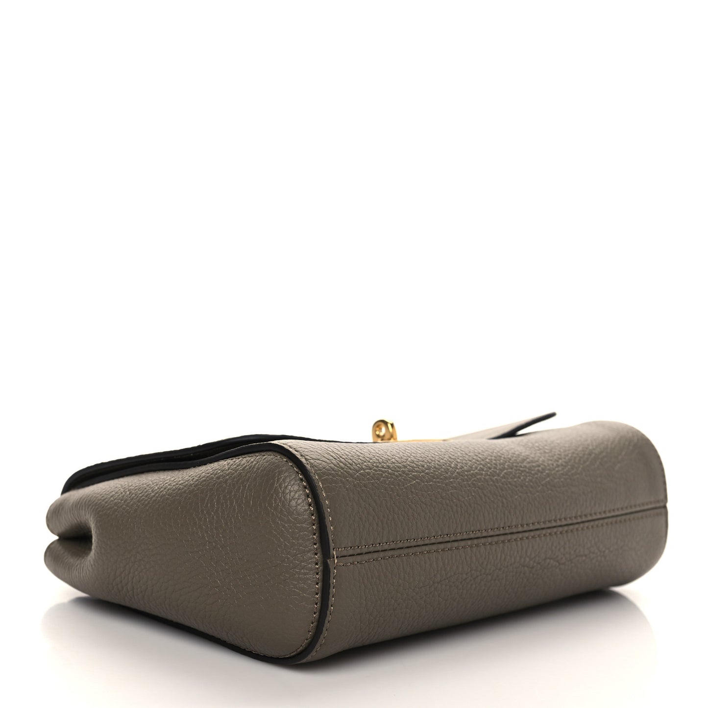 Classic Calfskin Small Lily Flap Clay