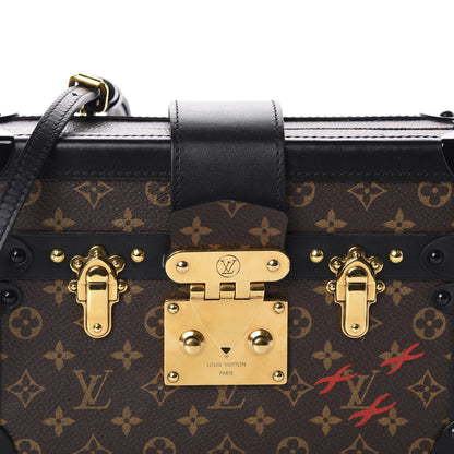 Louis Vuitton Monogram Petite Malle Black 14 of 15