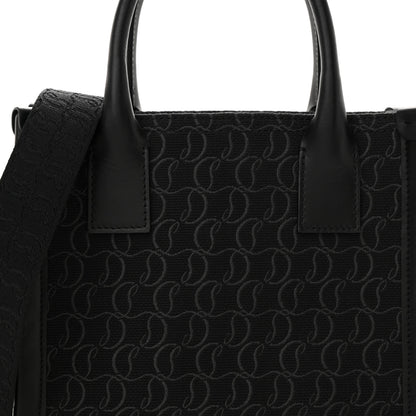 Christian Louboutin Canvas Mini By My Side Tote Black 7 of 11