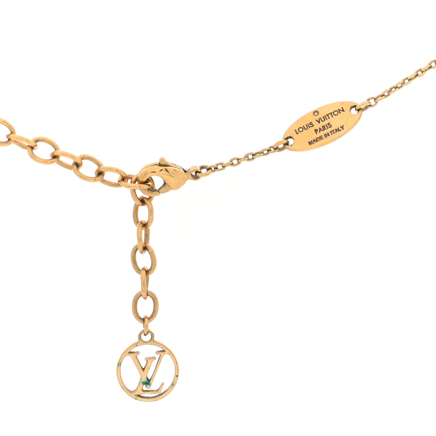 Metal Louisette Necklace Gold