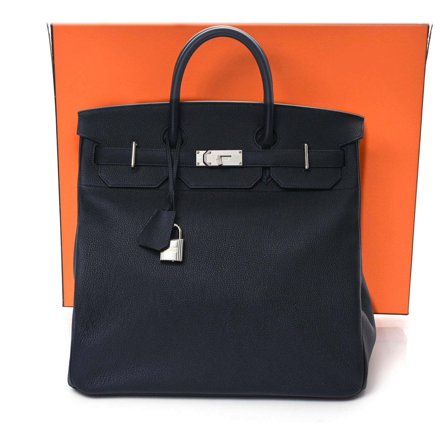 Hermes Togo HAC Birkin 40 Bleu Nuit 13 of 13
