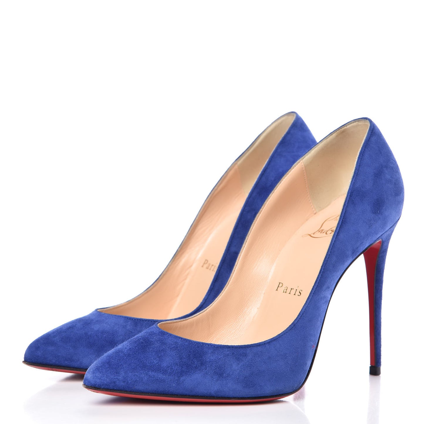 Suede So Kate 100 36.5 Blue