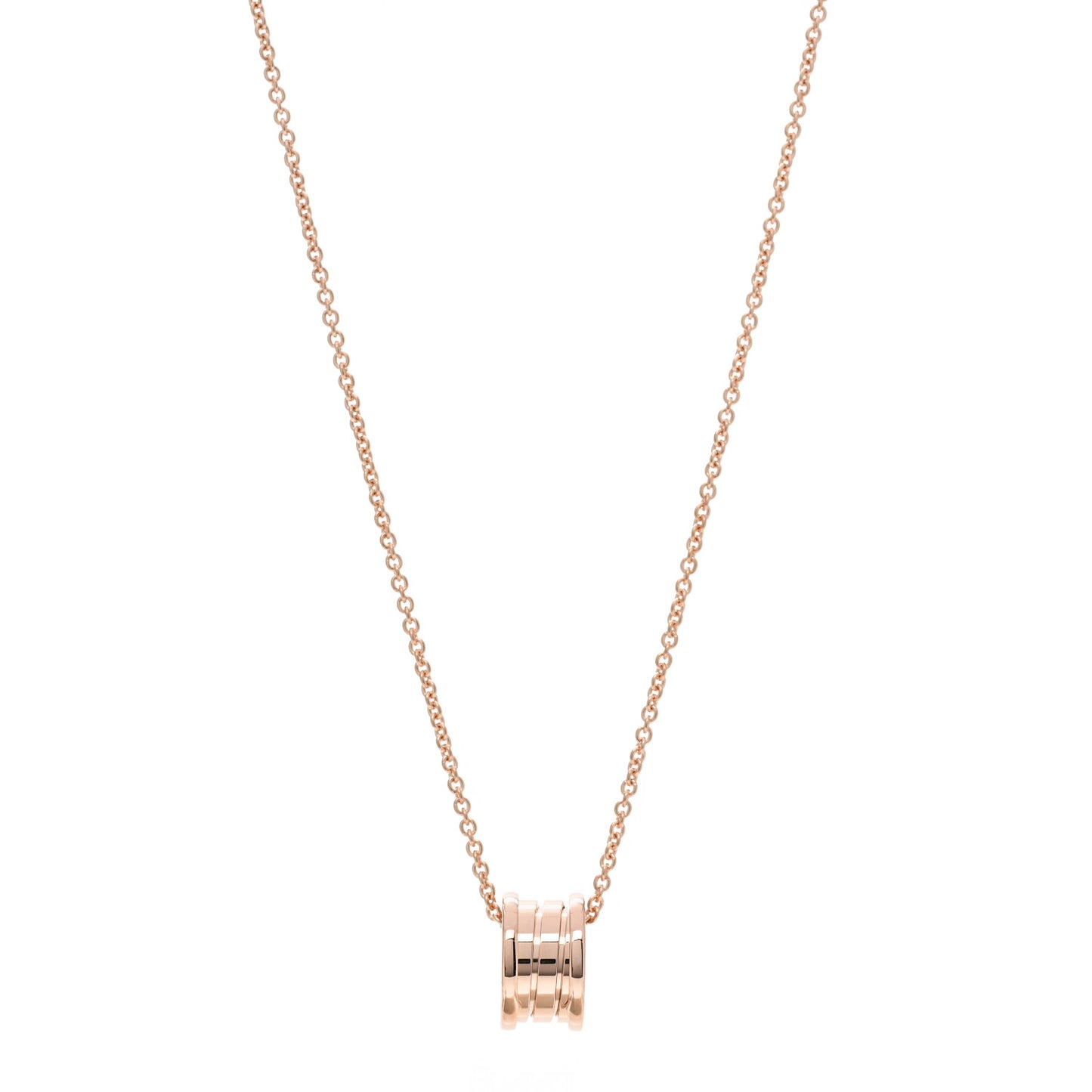18K Rose Gold B.Zero1 Pendant Necklace