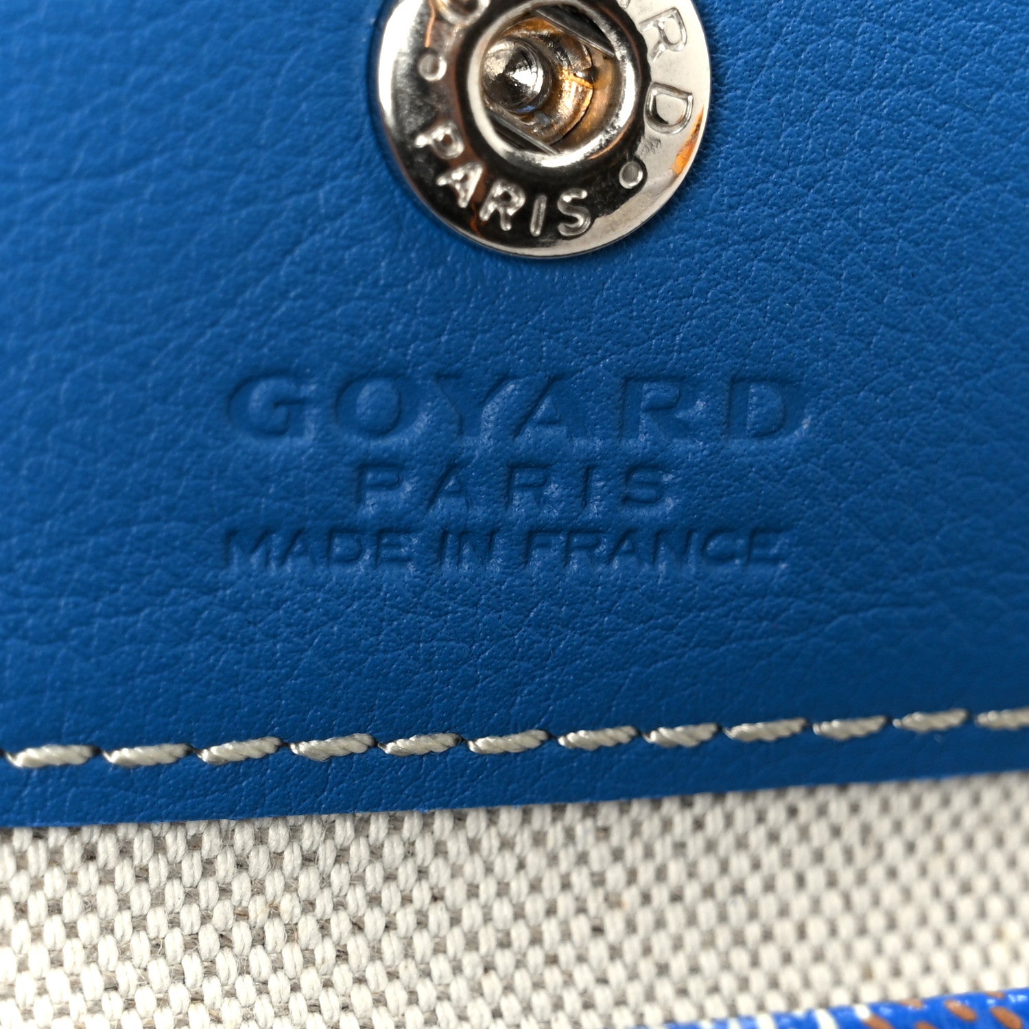 Goyard Goyardine Reversible Mini Anjou Sky Blue 13 of 19