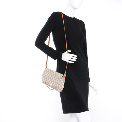 Louis Vuitton Damier Azur Favorite MM 2 of 10