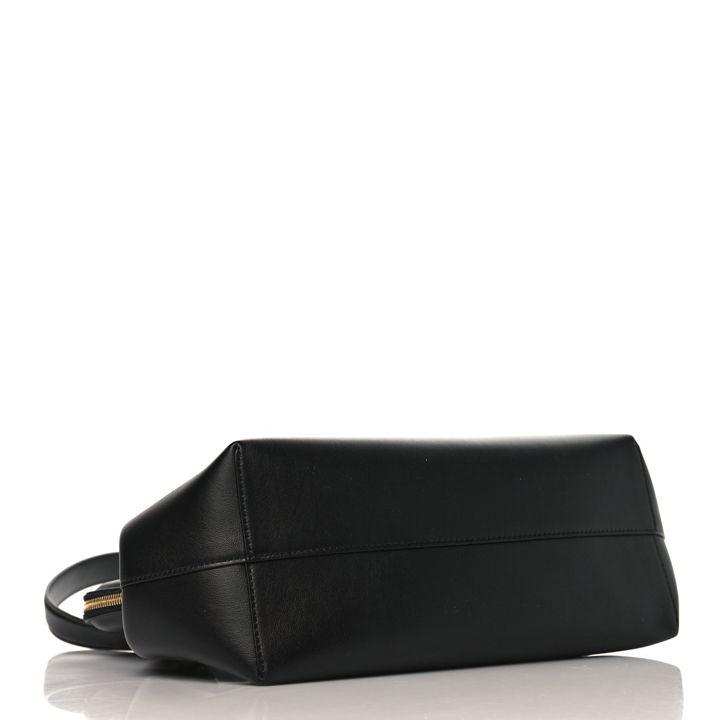 Calfskin M Frame Clutch Black