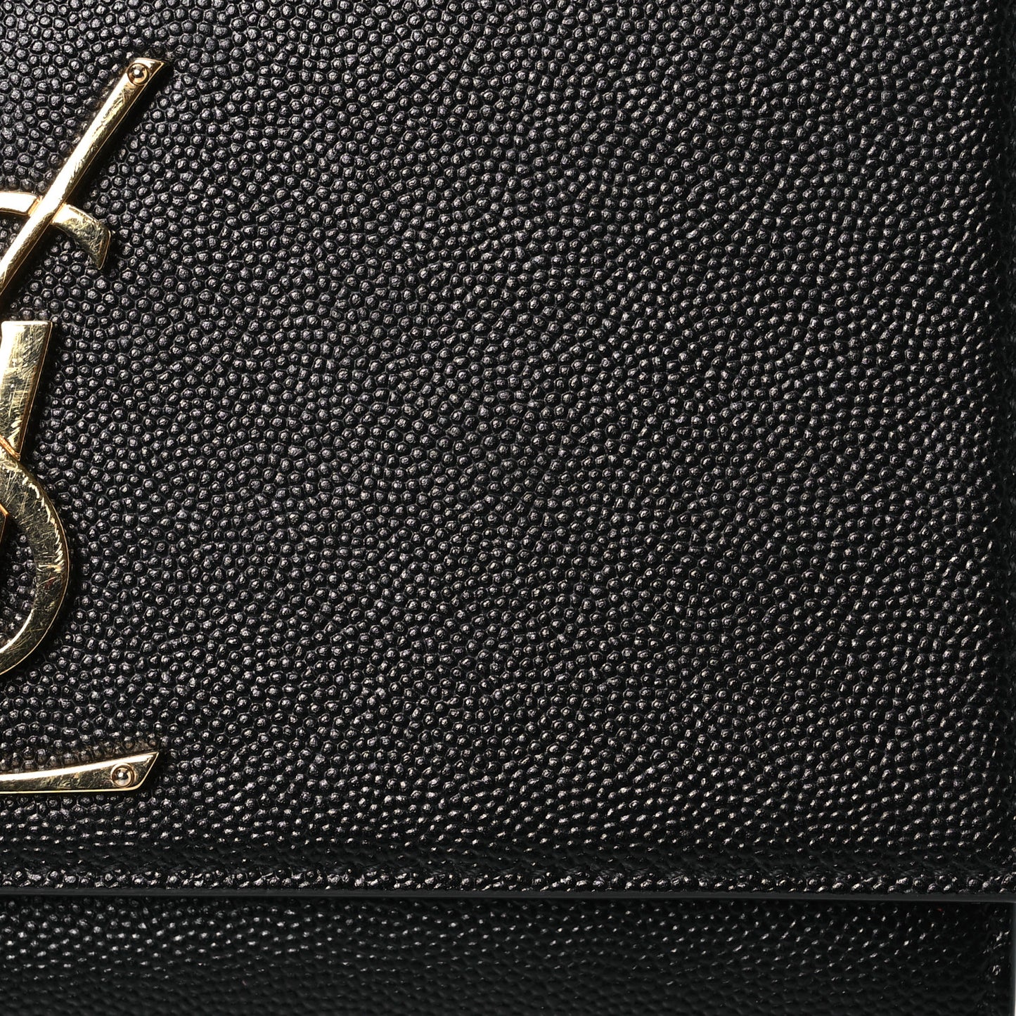 Grain De Poudre Small Monogram Kate Satchel Black