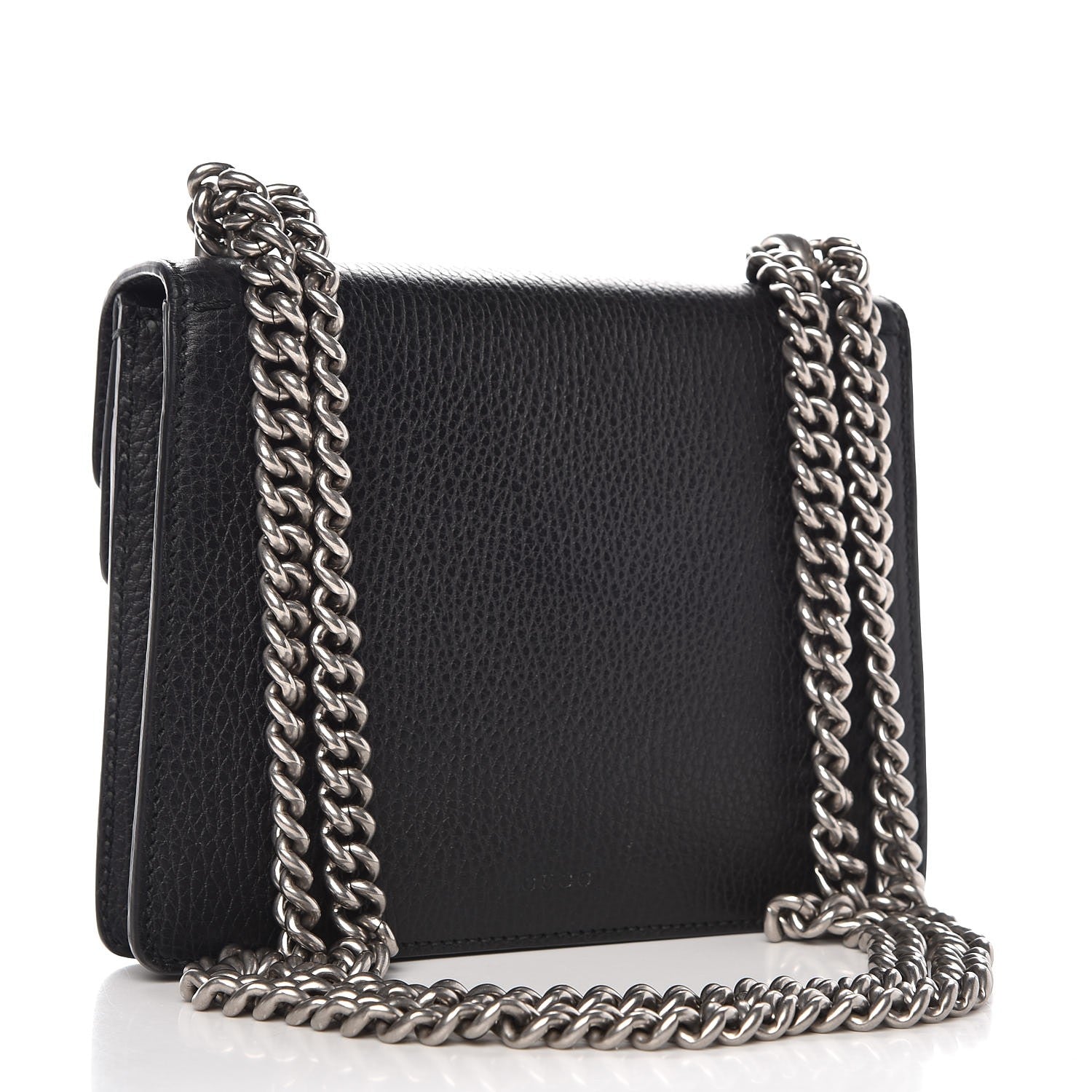 Gucci Calfskin Mini Dionysus Shoulder Bag Black 5 of 9