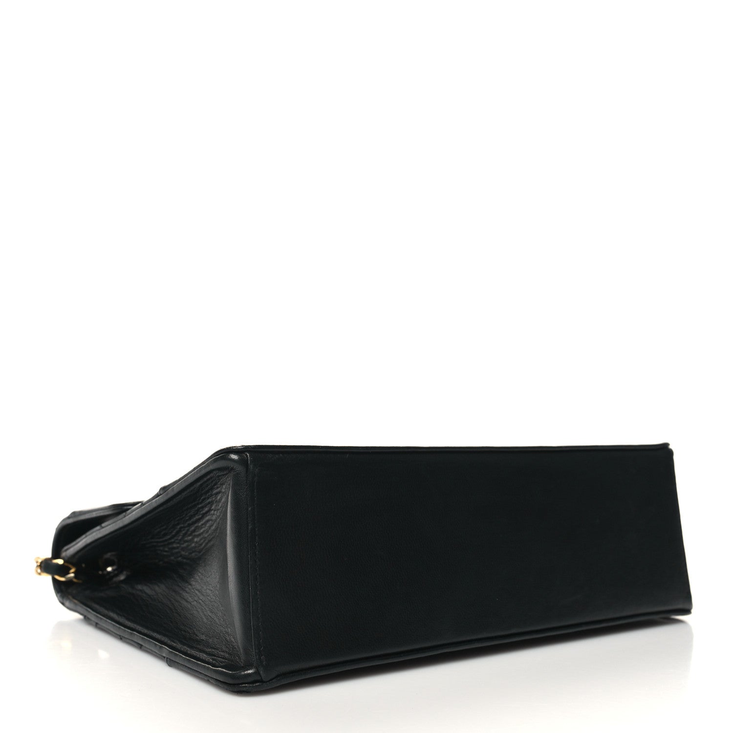 Chanel Lambskin Quilted Medium Mademoiselle Single Flap Black 4 of 11