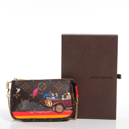 Louis Vuitton Monogram 2015 Christmas Animation Mini Pochette Accessories 8 of 8