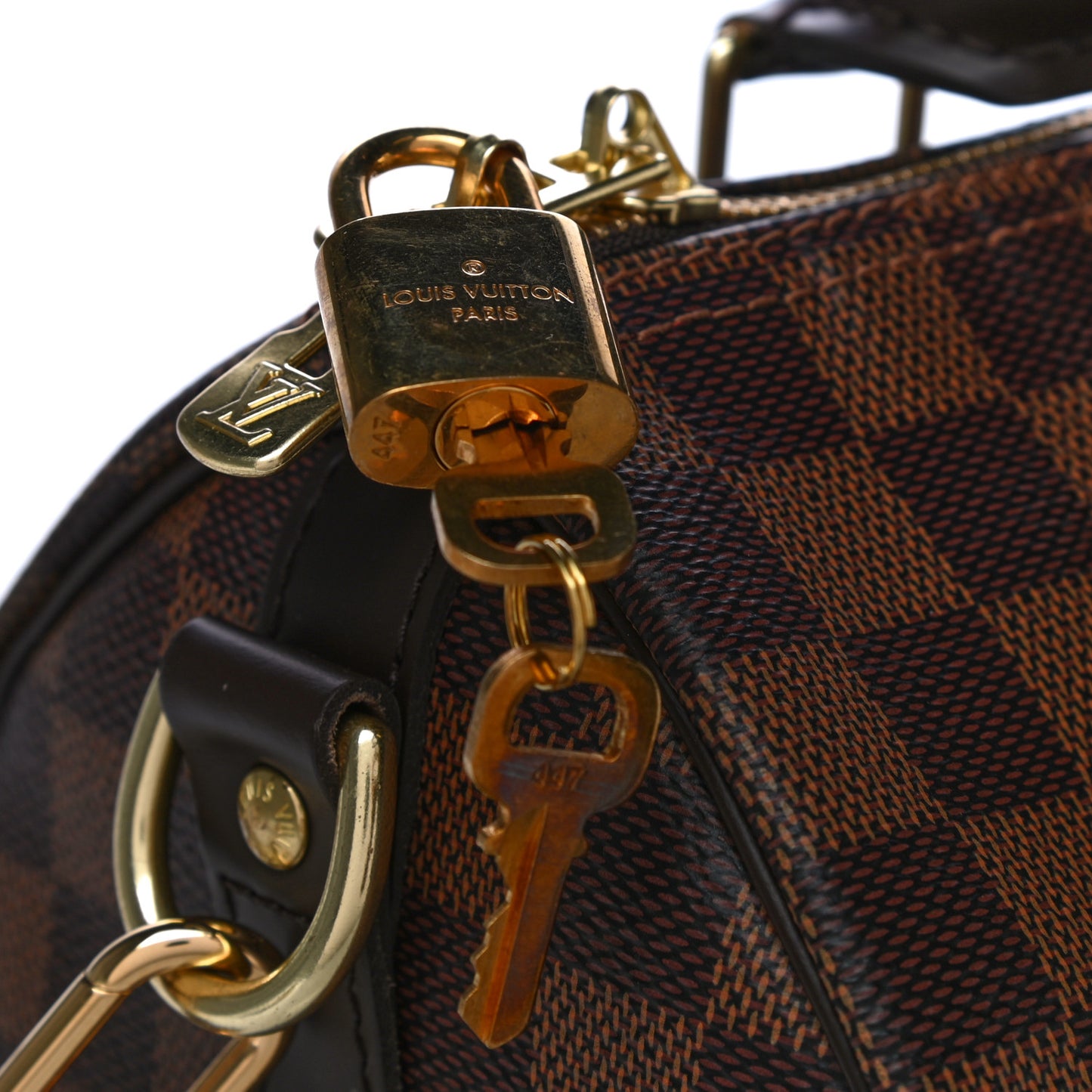Damier Ebene Speedy Bandouliere 25