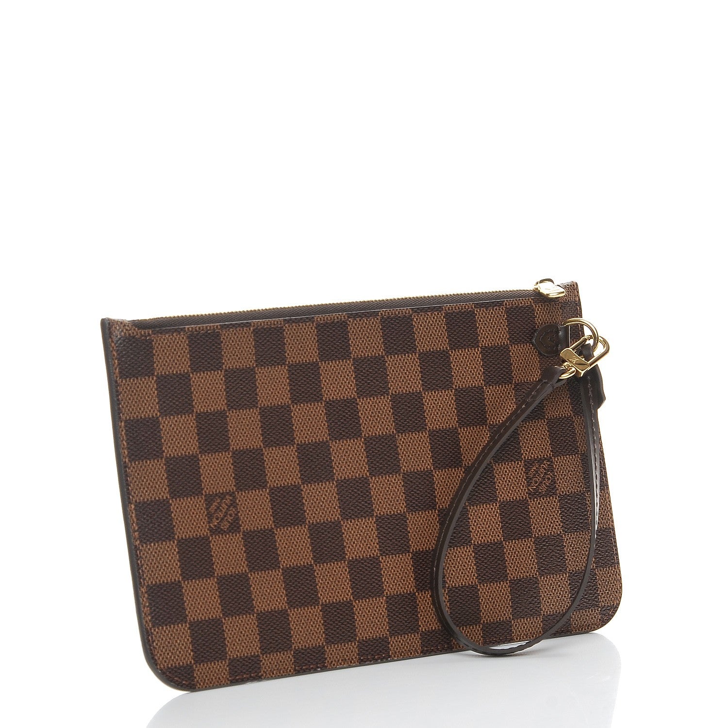Louis Vuitton Damier Ebene Neverfull MM GM Pochette 3 of 9