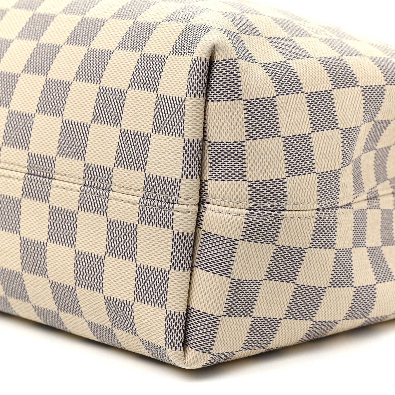 Louis Vuitton Damier Azur Graceful MM Rose Ballerine 9 of 25