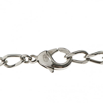 Chanel Enamel CC Padlock Heart Key Necklace Black Silver 4 of 4