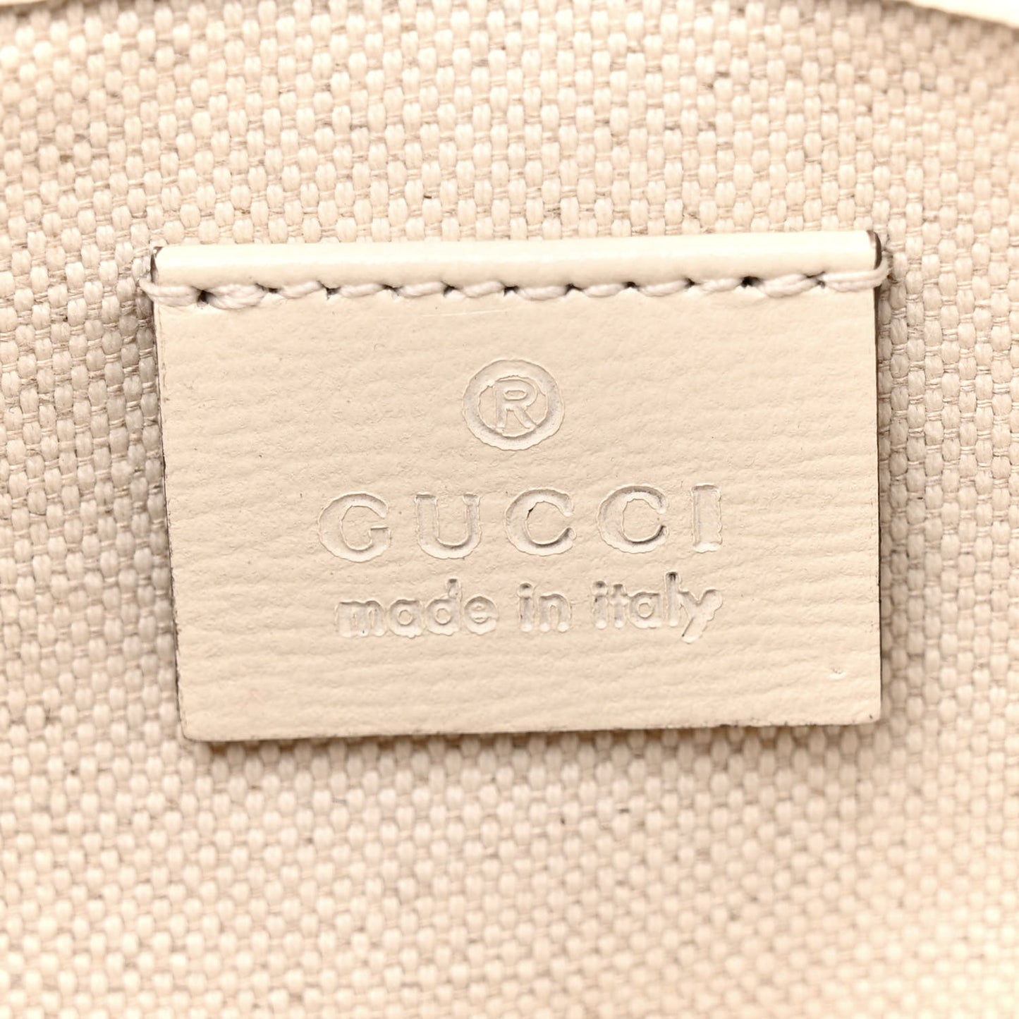 GG Supreme Monogram Web Mini Horsebit 1955 Shoulder Bag Beige Mystic White
