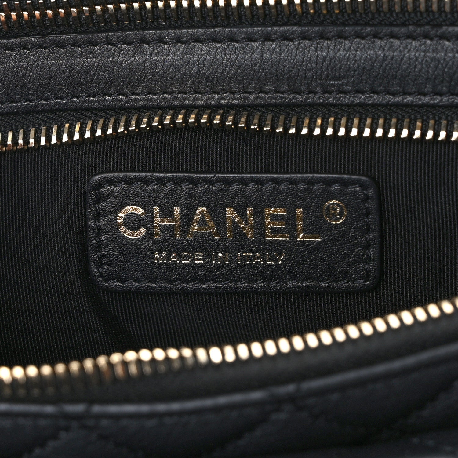 Chanel Calfskin Quilted Waist Bag Black 7 of 13
