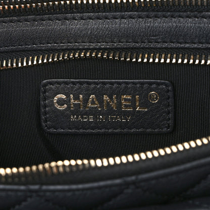 Chanel Calfskin Quilted Waist Bag Black 7 of 13