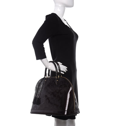 Louis Vuitton Vernis Alma GM Amarante 2 of 16