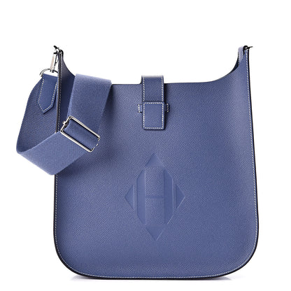 Hermes Epsom Evelyne Sellier 29 PM Bleu Brighton 1 of 11