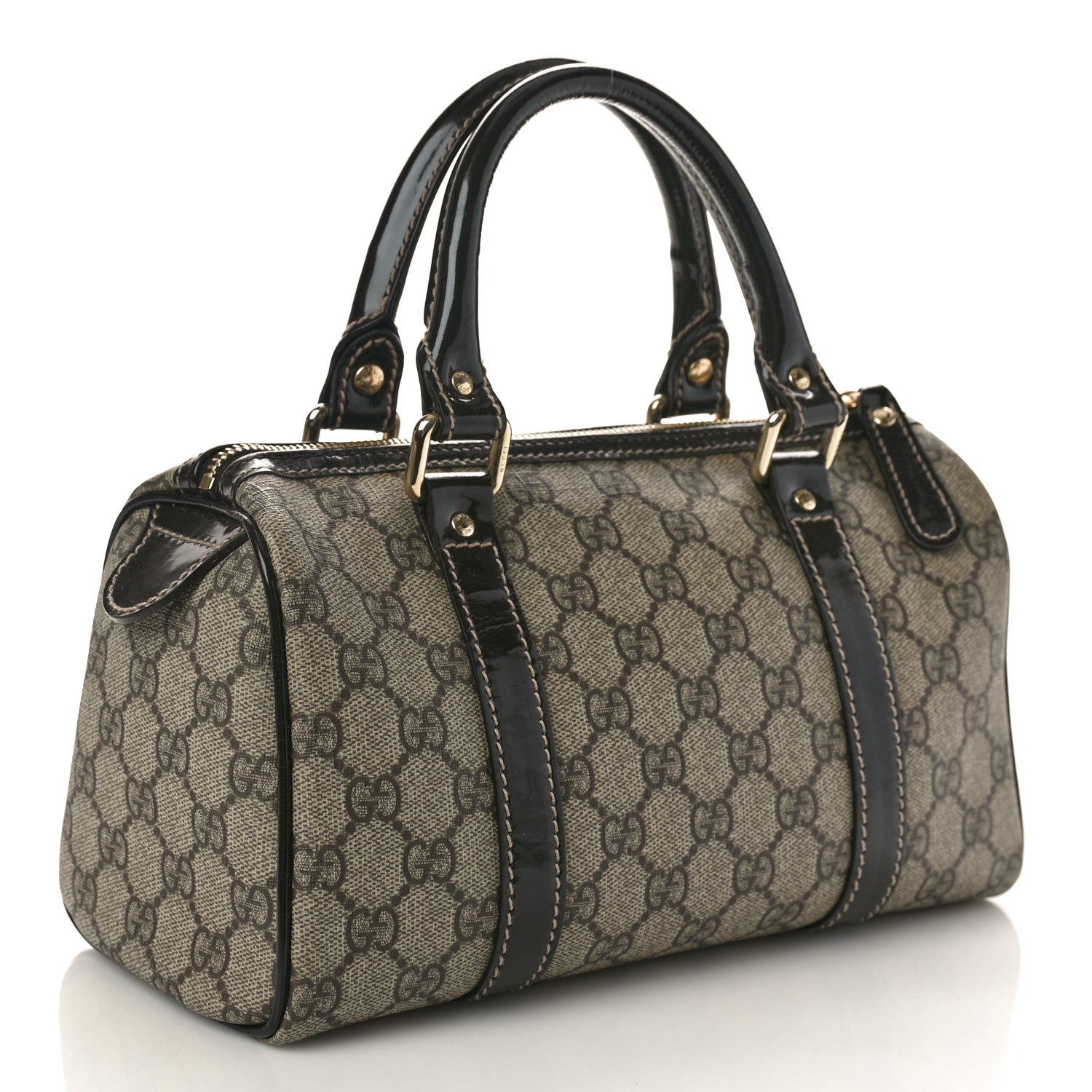 Gucci GG Plus Monogram Small Joy Boston Dark Brown 3 of 9