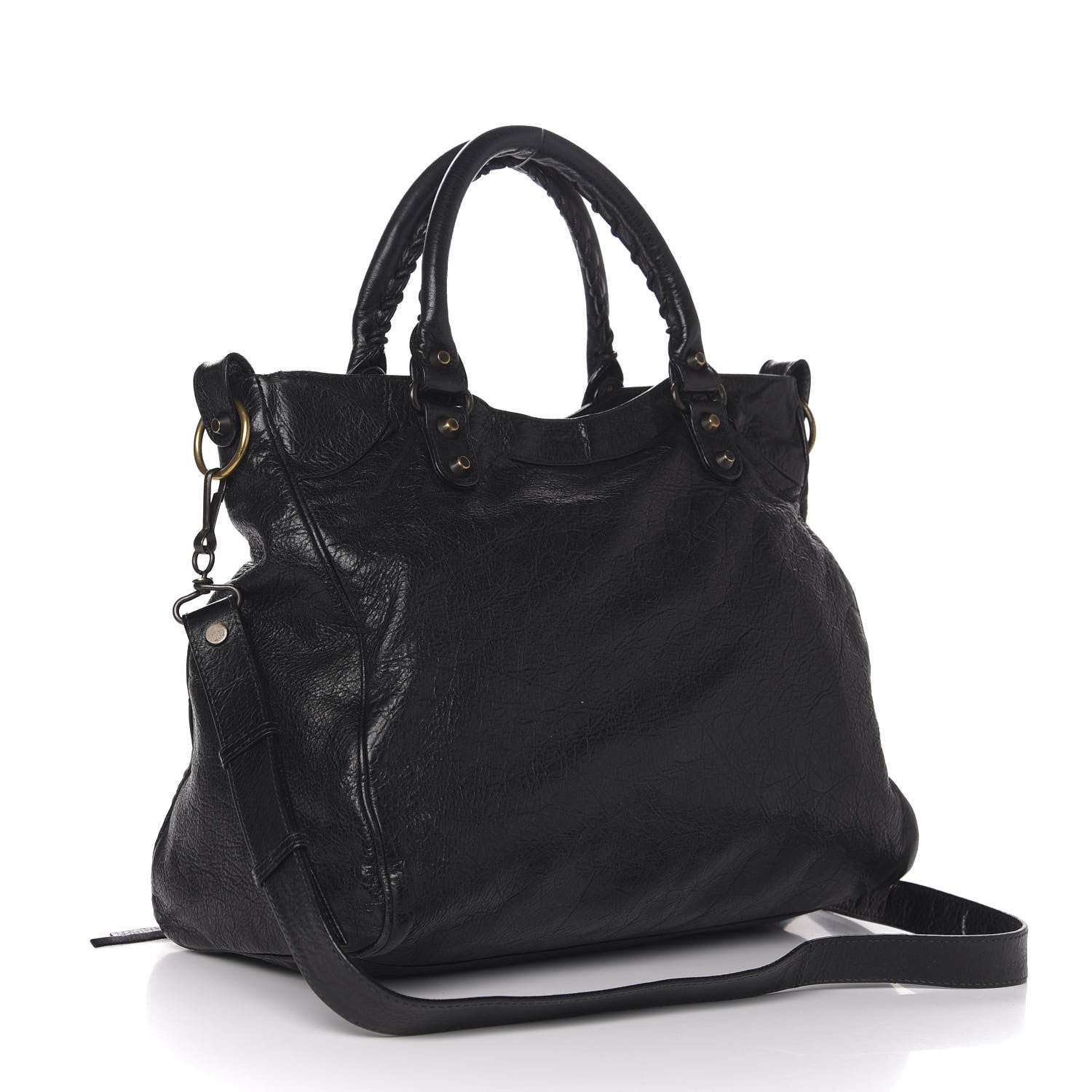 Balenciaga Agneau Classic Hardware Velo Black 4 of 14