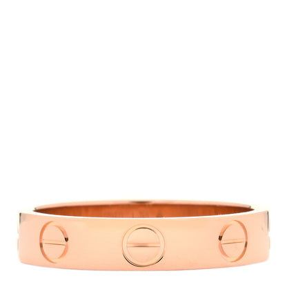 Cartier 18K Pink Gold 3.5mm LOVE Wedding Band Ring 48 4.5 2 of 3