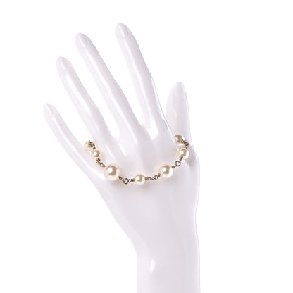 Chanel Pearl CC Bracelet Gold 2 of 5
