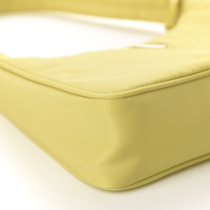 Prada Tessuto Nylon Saffiano Mini Re-Edition 2000 Bag Ananas 6 of 11