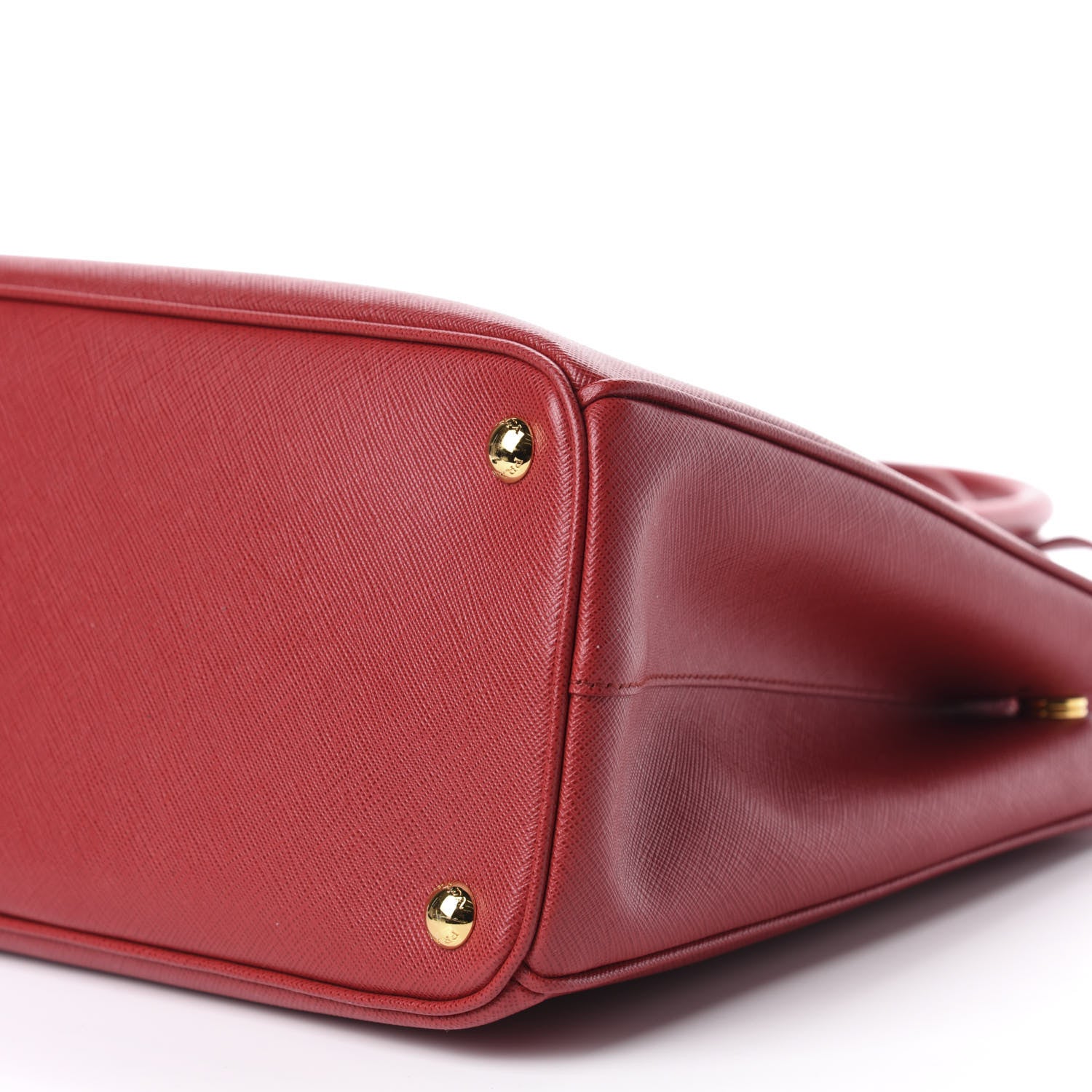 Prada Saffiano Medium Galleria Double Zip Tote Fuoco 7 of 10