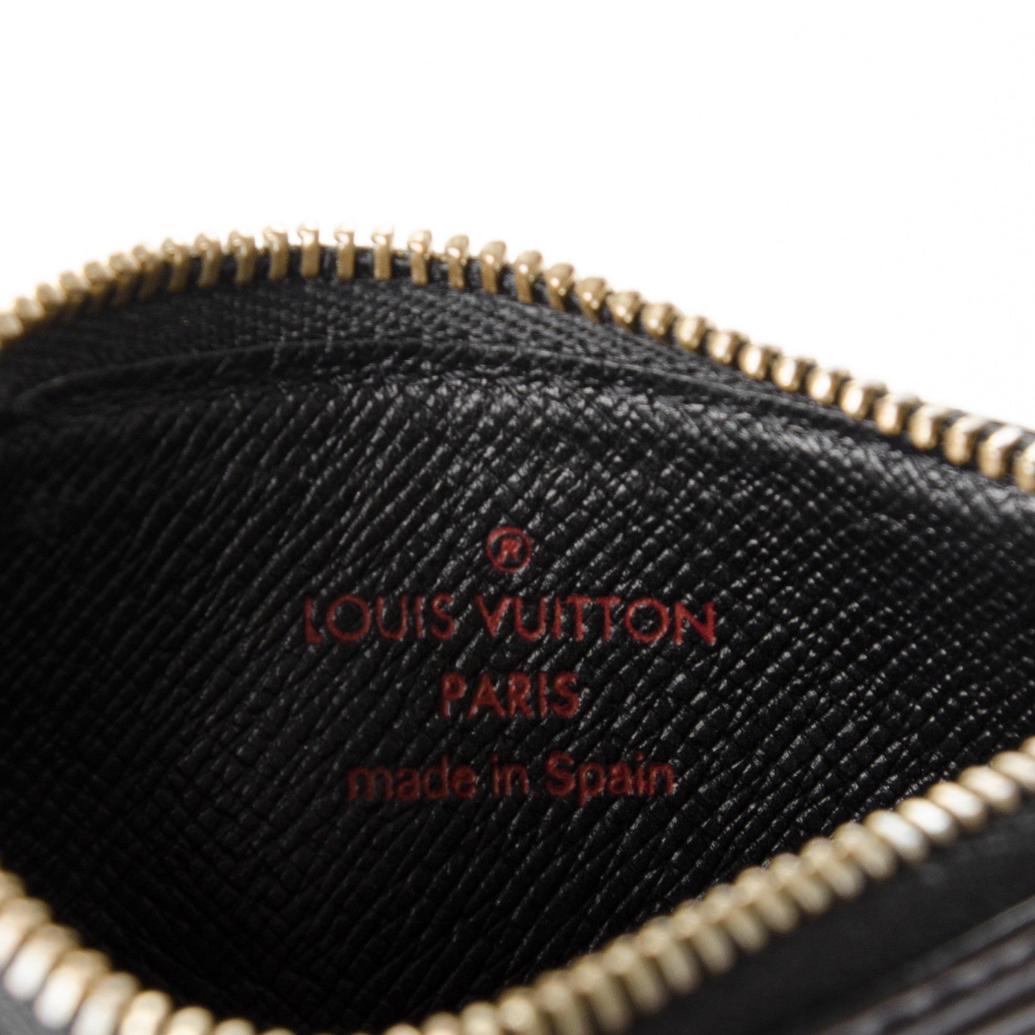 Louis Vuitton Epi Key Pouch Black 5 of 6
