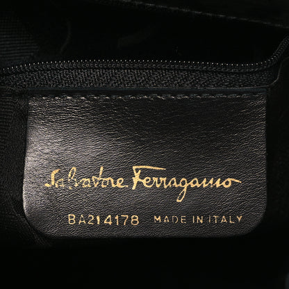 Salvatore Ferragamo Calfskin Medium Vara Bow Top Handle Tote Black 6 of 10