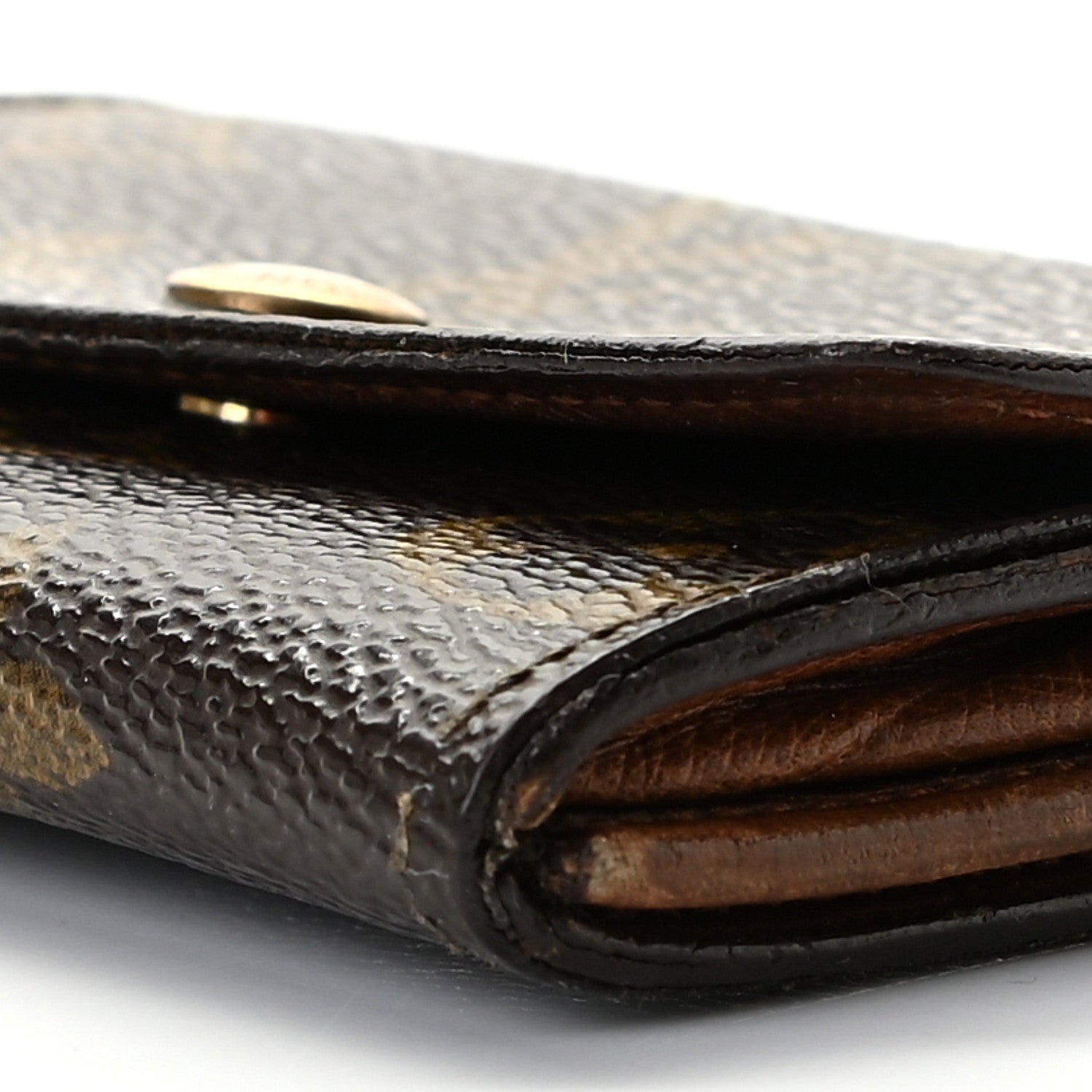 Louis Vuitton Monogram Porte-Monnaie Plat Coin Purse 7 of 14