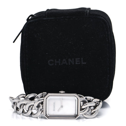 Chanel Stainless Steel Mother of Pearl 20mm Chain Premiere Quartz Watch 5 of 5