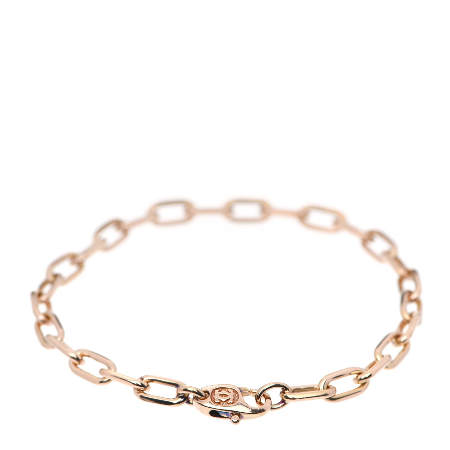 18K Pink Gold Spartacus Link Chain Bracelet