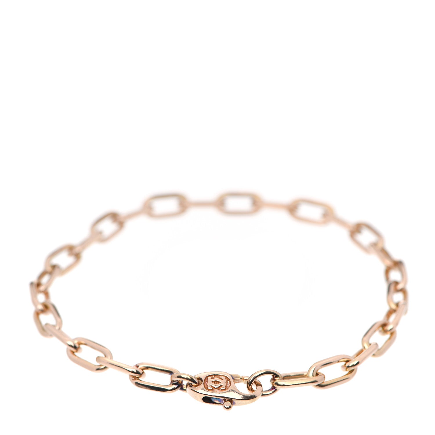 Cartier 18K Pink Gold Spartacus Link Chain Bracelet 2 of 5