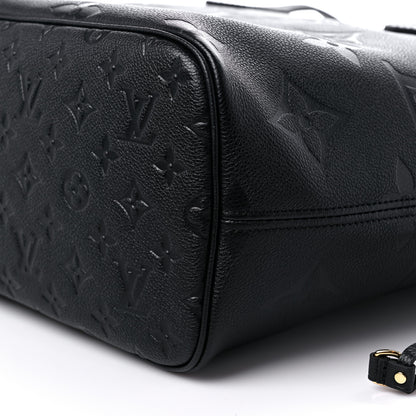 Louis Vuitton Empreinte Monogram Giant Neverfull MM Black 9 of 9