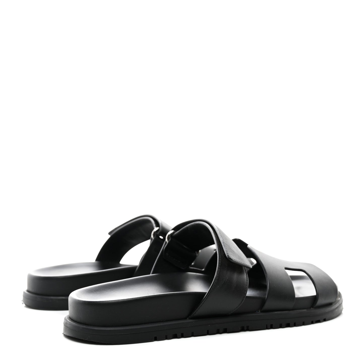 Calfskin Womens Chypre Sandals 38 Black