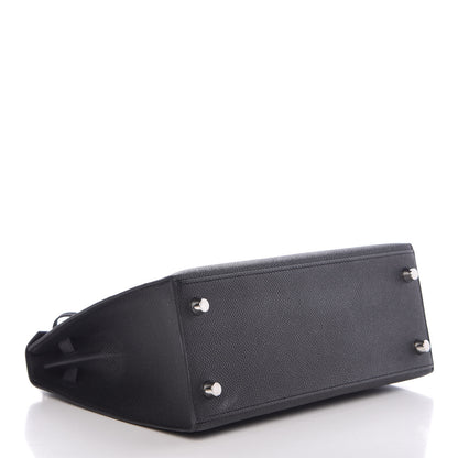 Hermes Epsom Kelly Sellier 25 Black 5 of 38